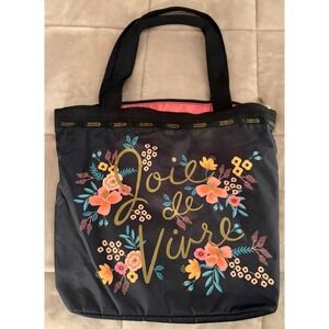 RARE Le Sportsac Joie Le Vivre Tote Bag